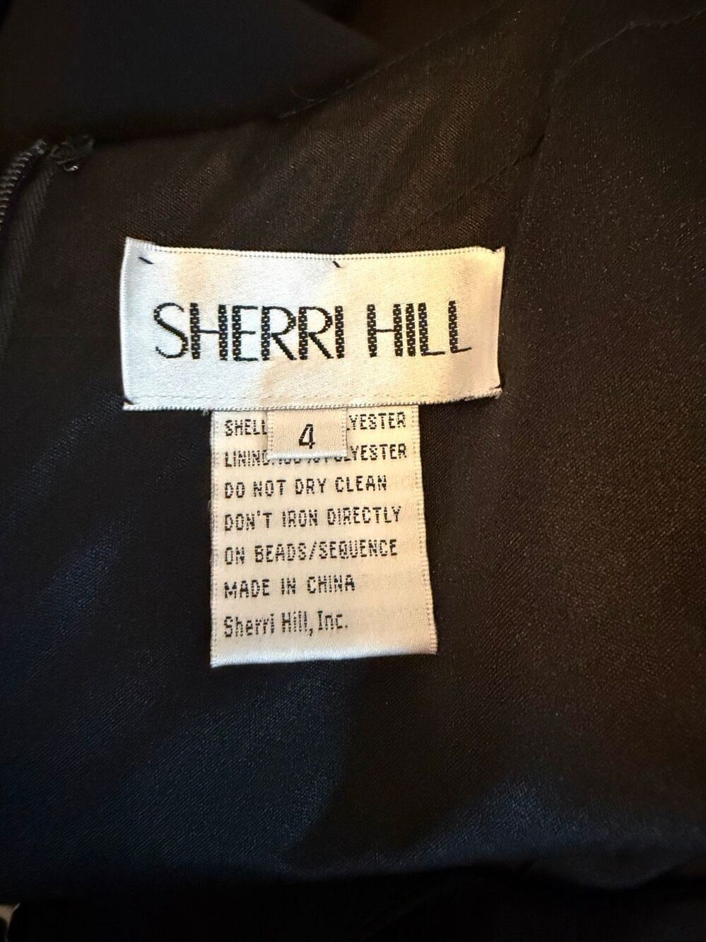 Sherri Hill 50646 dress cap sleeve and crystal belt Size 4 - Picture 13 of 13